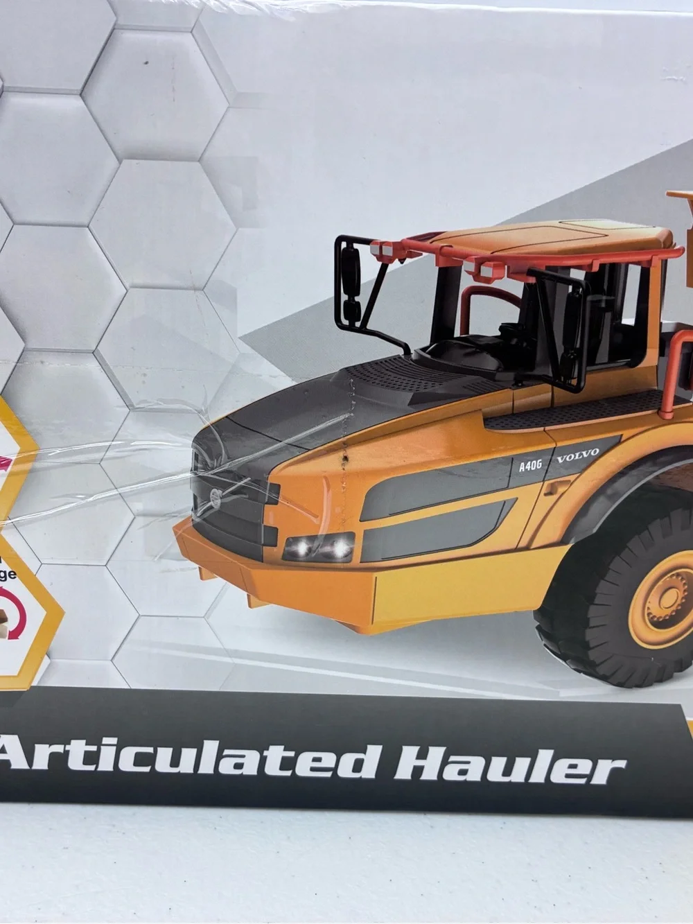 A40G Yellow Dump Truck Toy - Kids Construction Vehicle